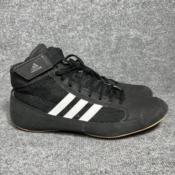 adidas Shoes Adidas Hvc 2 Wrestling Shoes Mens 3 Black White